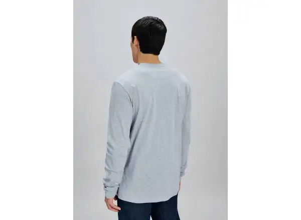 POC L/S Tee long sleeve T-shirt Grey Melange