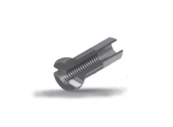 DT Swiss ProLock brass nipple 2.34 x 14 x 4,2 mm Brass Silver Prohead