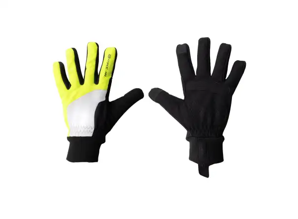 Force X82 winter cycling gloves Fluo
