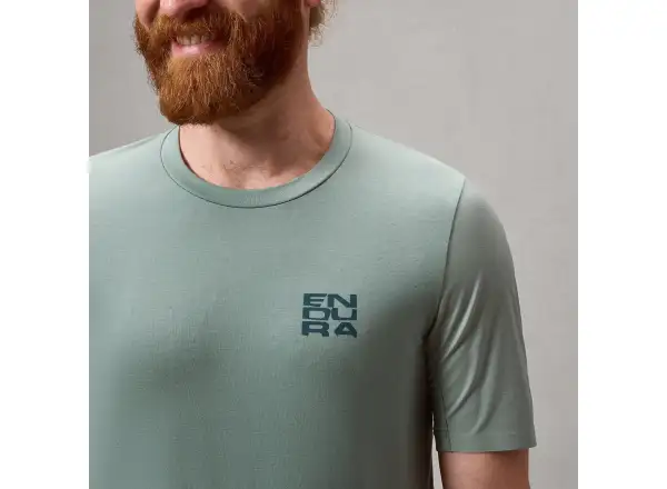 Endura AllTrack Ride men's jersey short sleeve Sage Green
