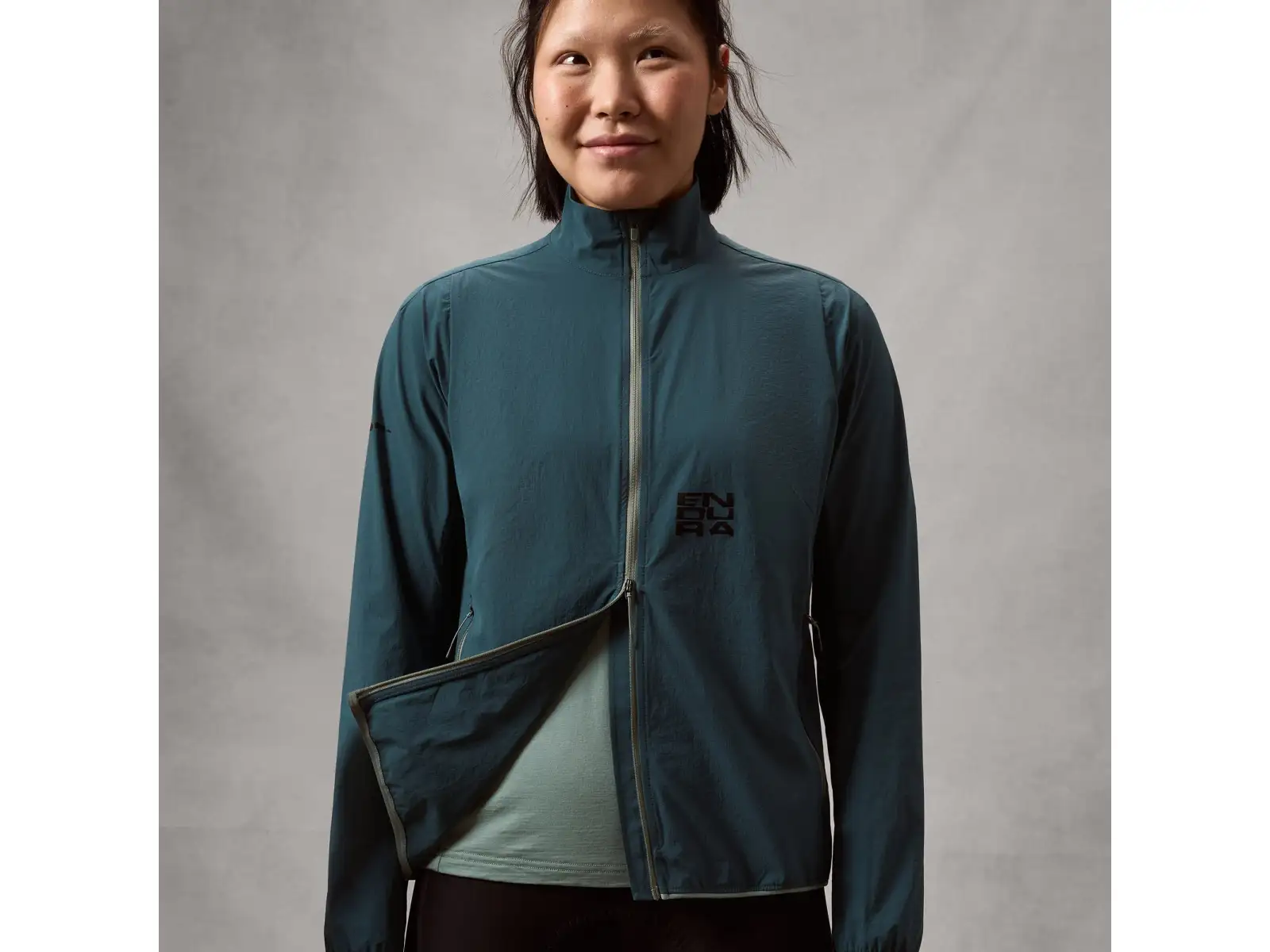 Endura Alltrack Ride women's gravel jacket Teal