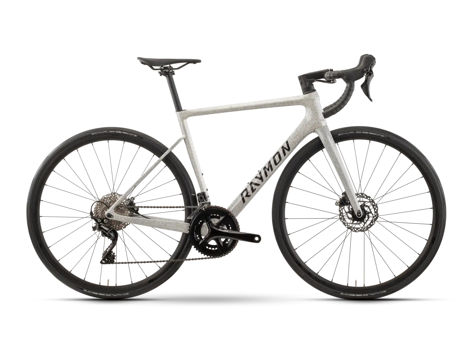 Raymon Kirana gravel bike Light Grey Stealth