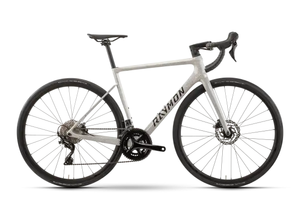 Raymon Kirana gravel bike Light Grey Stealth