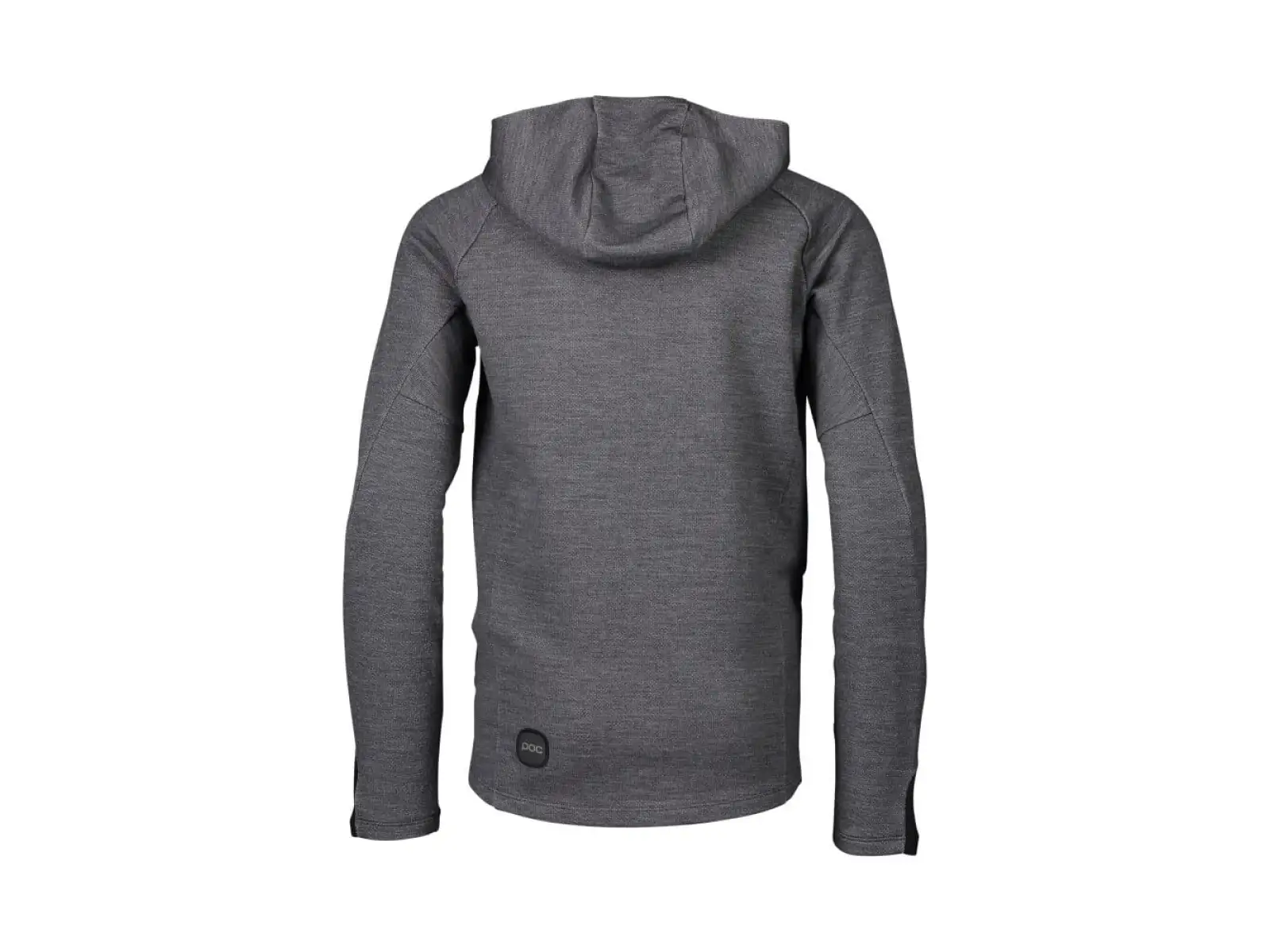 POC Merino Zip Hood Jr Sylvanite children's sweatshirt Grey Melange