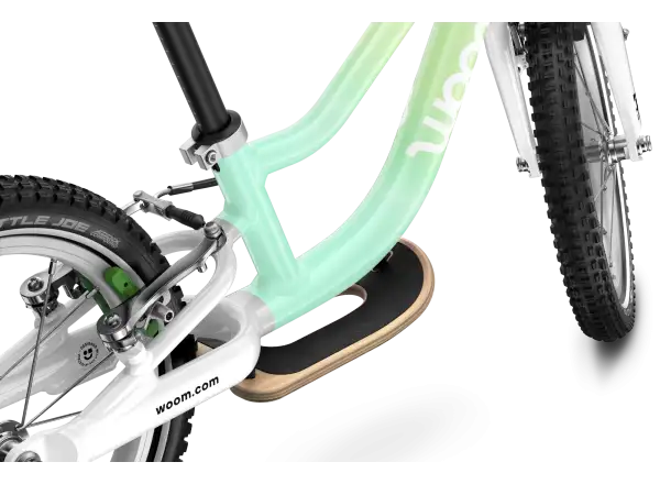 Woom GO 1 Plus children's balance bike 14 Spearmint Crush Limited