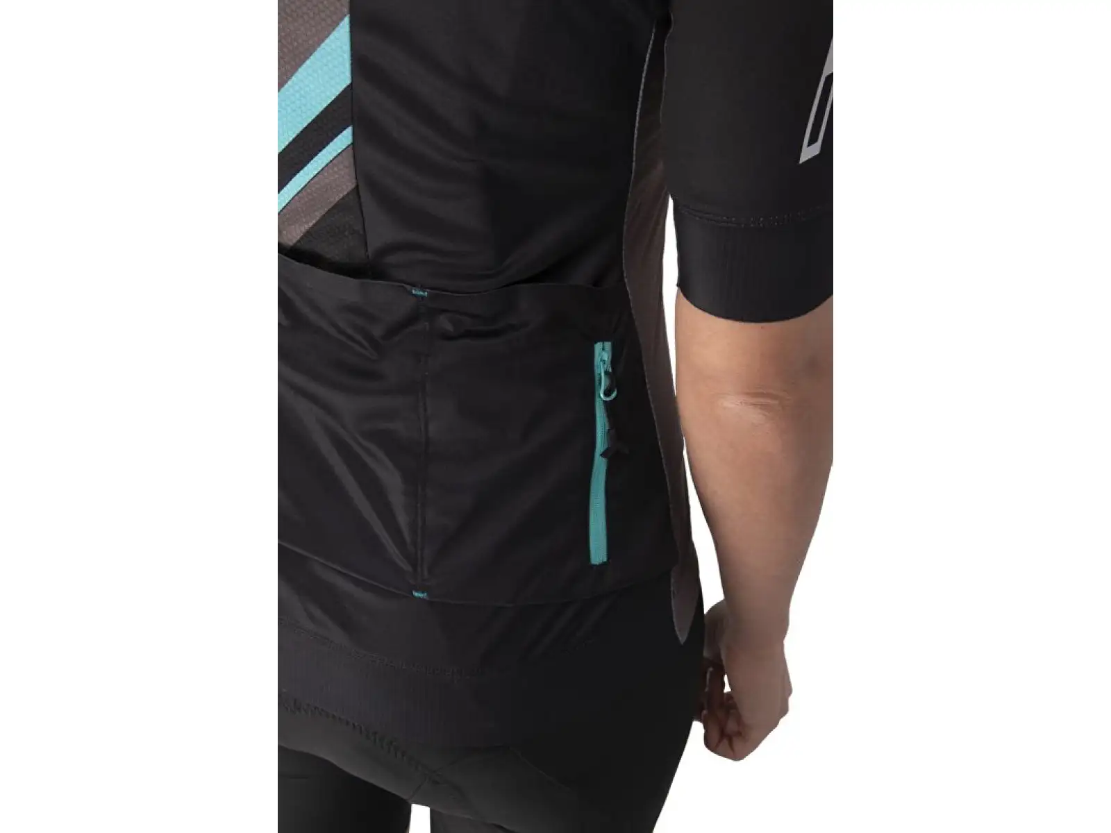 Rock Machine Catherine Pro women's jersey short sleeve black/grey/blue