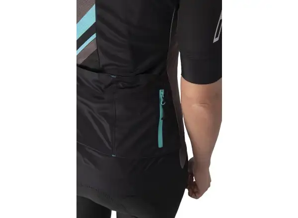 Rock Machine Catherine Pro women's jersey short sleeve black/grey/blue