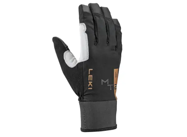 Leki Montera Storm alpine gloves Black/White/Brown