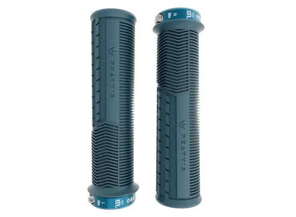 Peatys Monarch Pro Mushroom Thin grips Storm blue