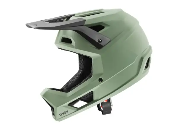 Uvex Ravage full-face helmet Moss Green/Black Matt