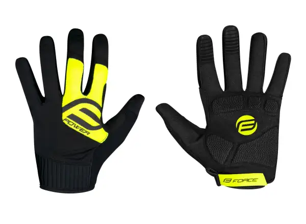 Force MTB Power gloves black/fluo