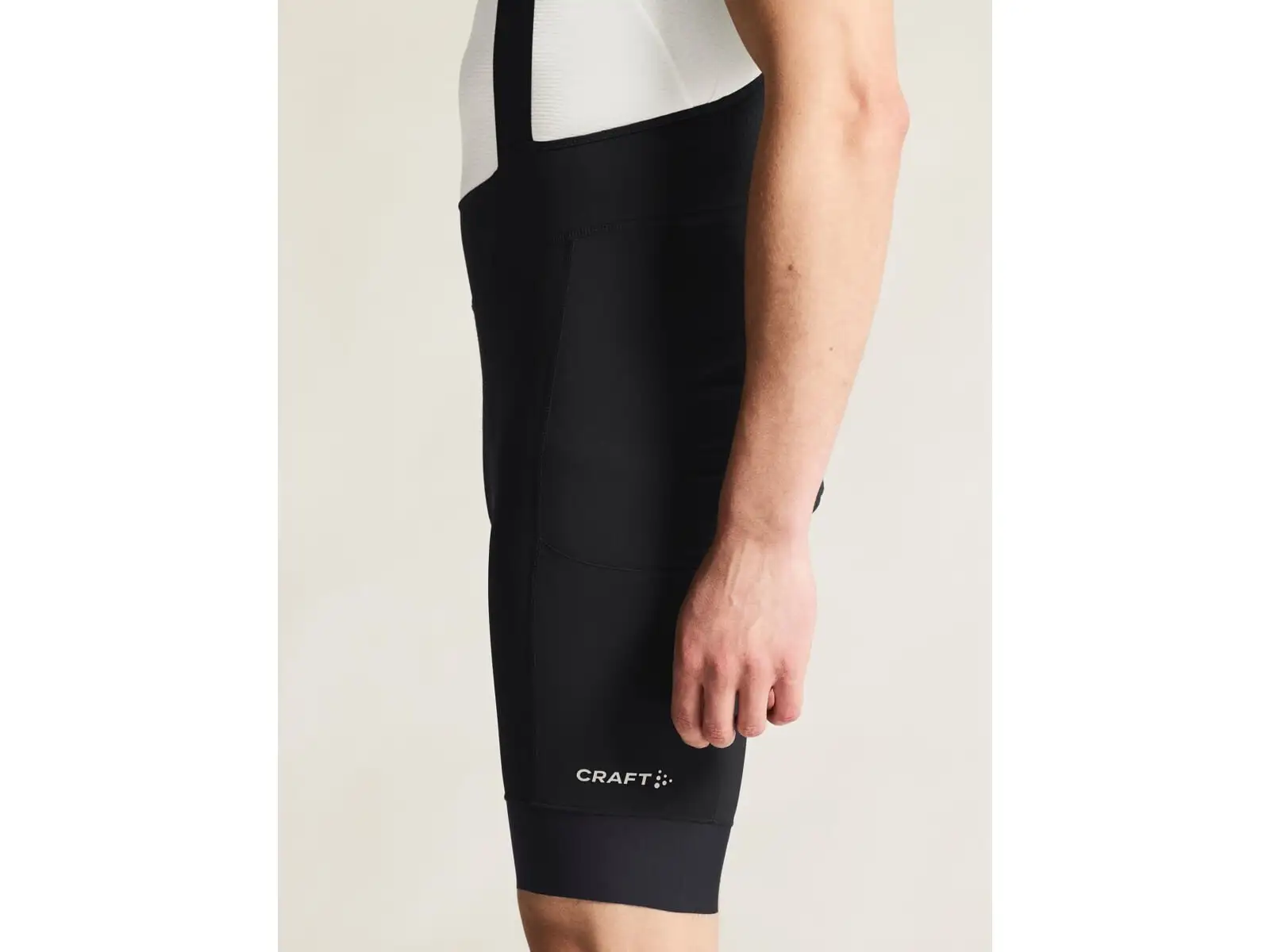 Craft Endur Cargo Bib C1 men's padded shorts black