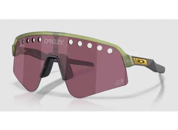 Oakley Sutro Lite Sweep glasses Tour De France Matte Transparent Fern/Prizm Road Black