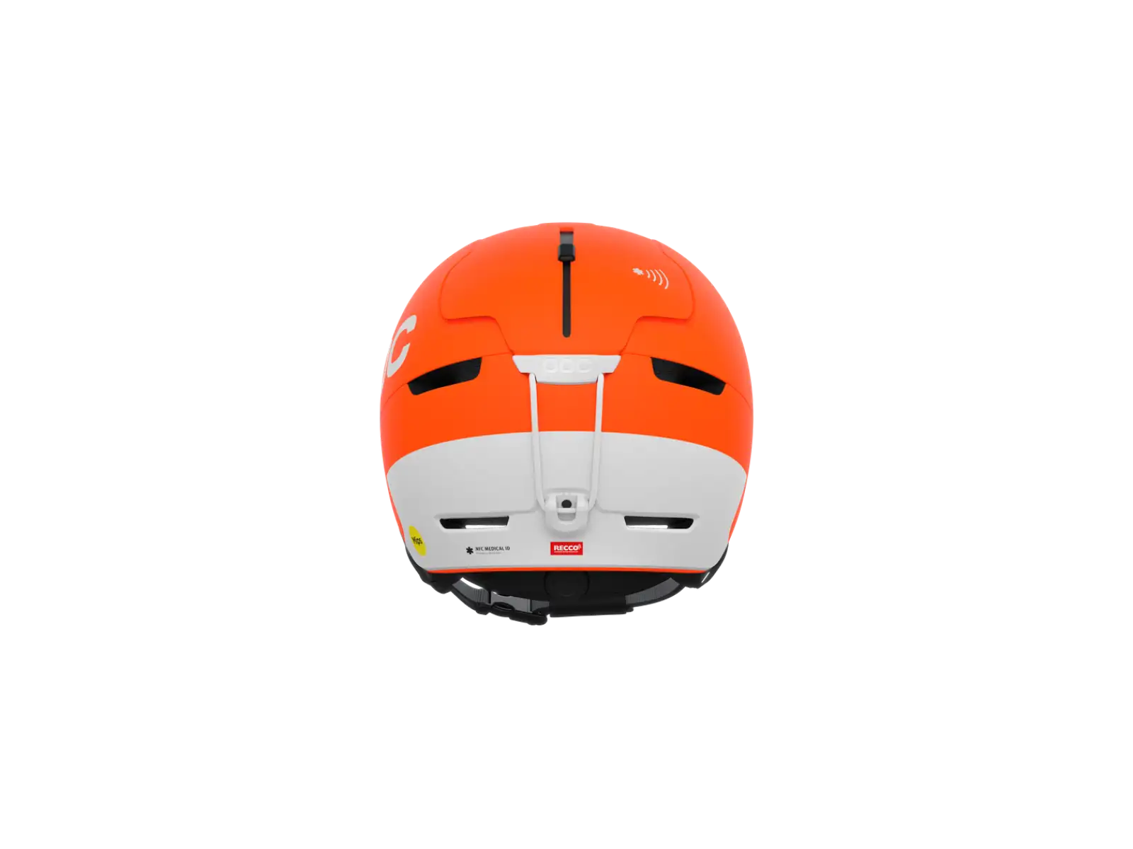 POC Obex BC MIPS ski helmet Fluorescent Orange Matt