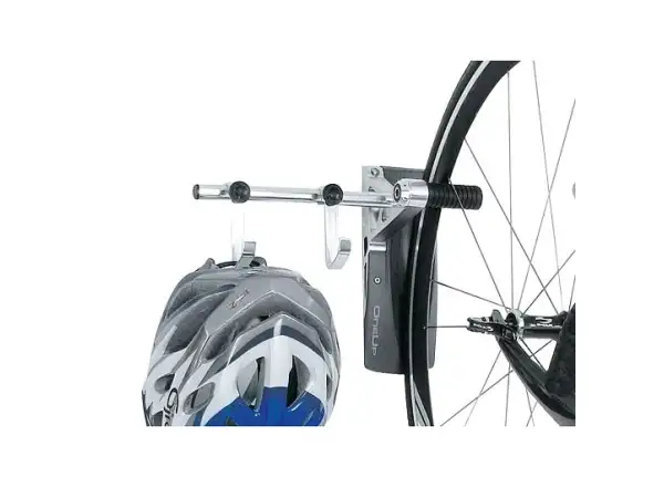 Topeak OneUp bike holder on wall