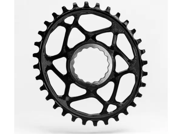 Absolute Black OVAL Race Face Cinch Boost 3mm chainring, 28T.
