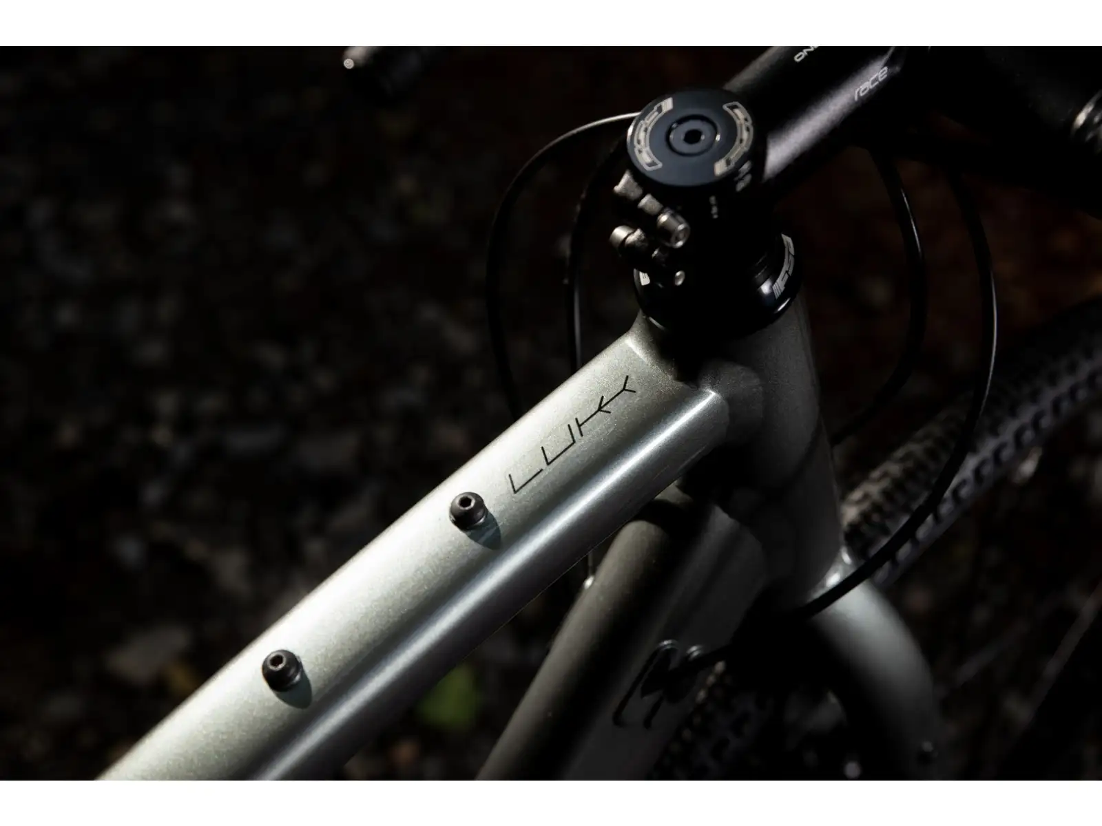 Rock Machine Lukk 40 gravel bike Gloss Granite Green