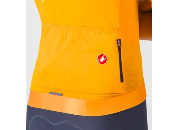 Castelli Espresso R-A/D men's jersey short sleeve Vivid Orange