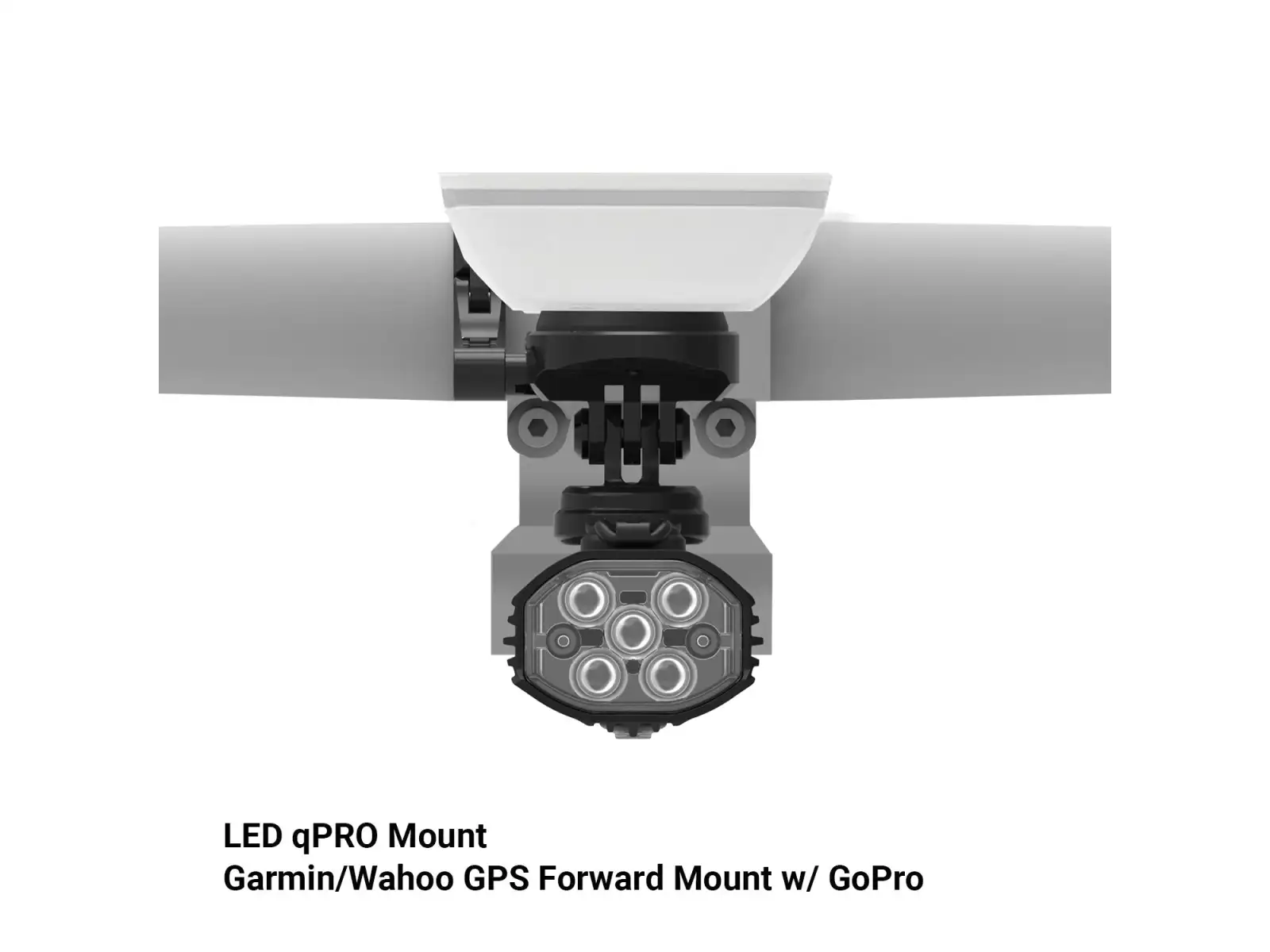 Lezyne LED qPRO Mount light holder Black