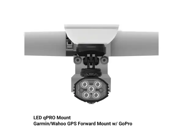 Lezyne LED qPRO Mount light holder Black