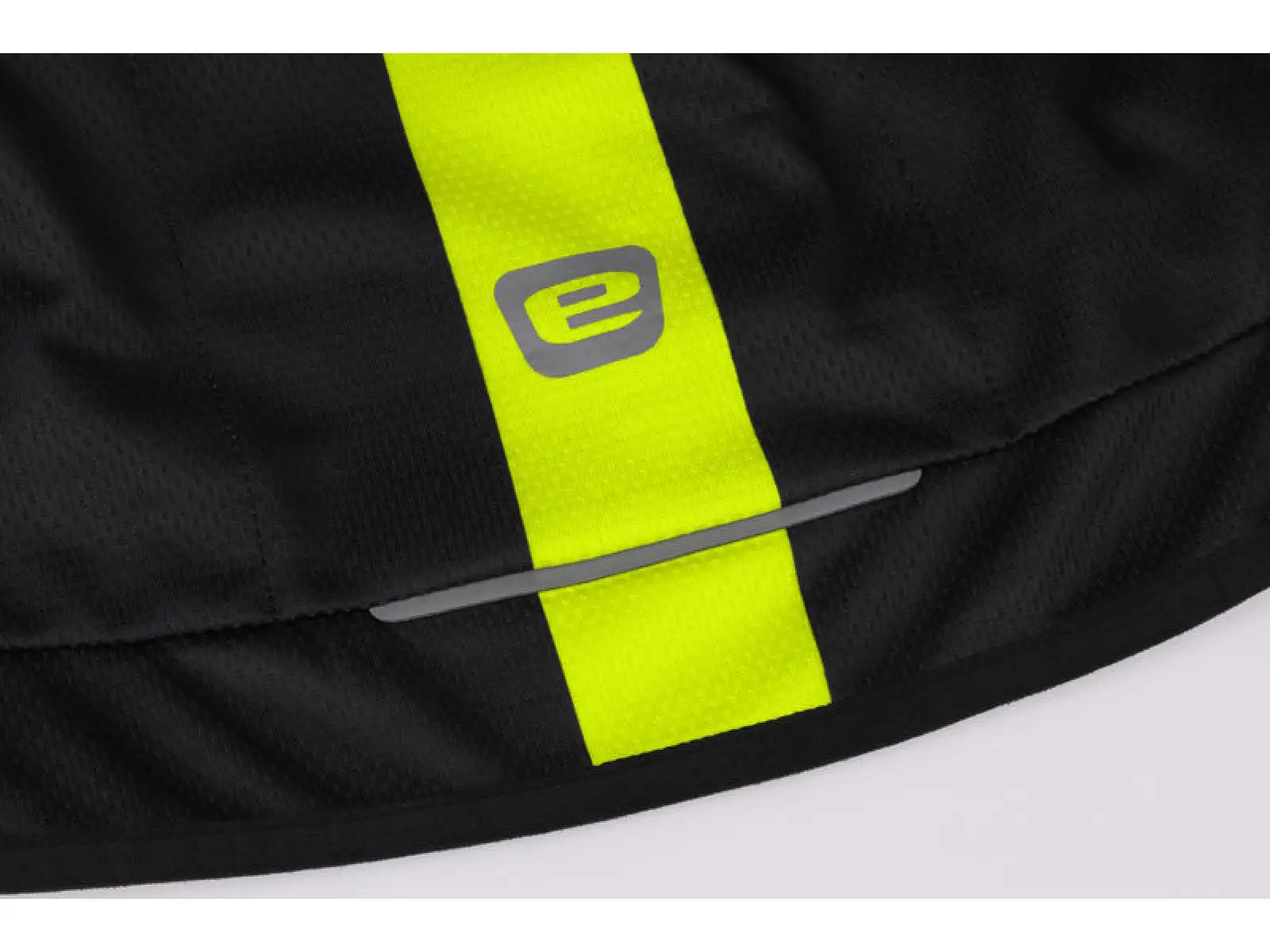 Etape Comfort 2.0 men's jersey long sleeve Black/yellow fluo