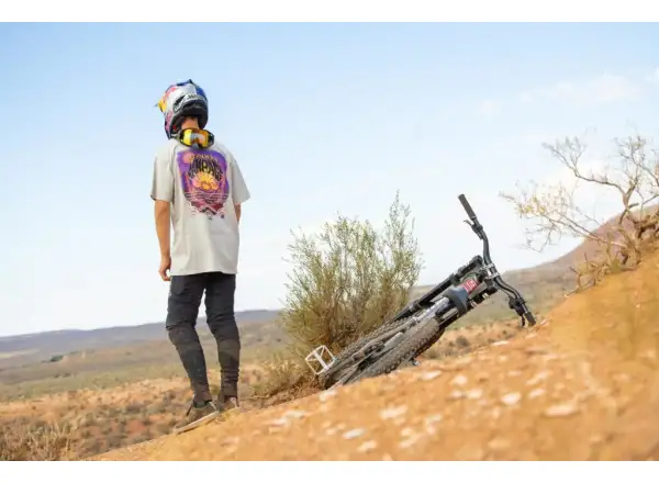 Troy Lee Designs x Red Bull Rampage Valley of Gods men's short sleeve t-shirt Bone