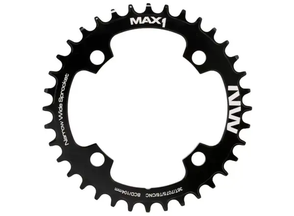 MAX1 Narrow Wide chainring BCD104, 36T black