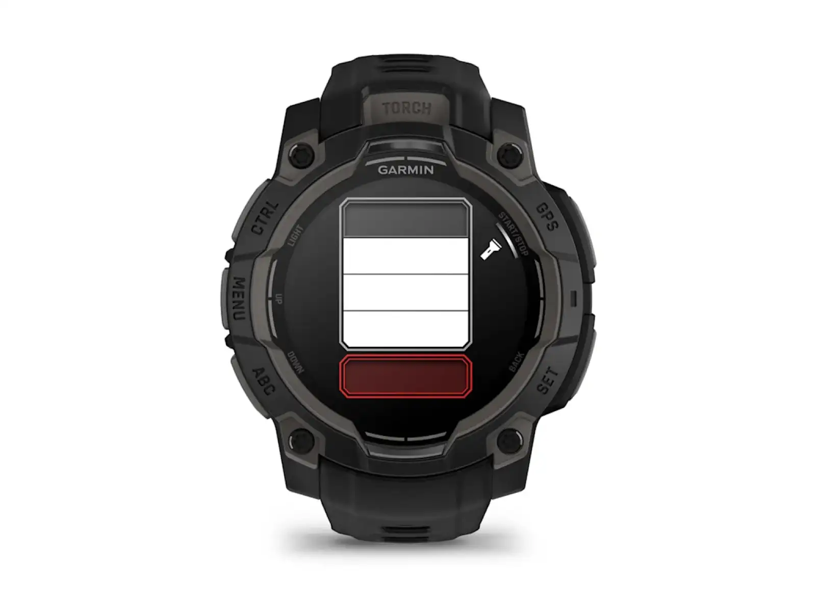 Garmin Instinct 3 Amoled 45 mm smartwatch Black/Black band