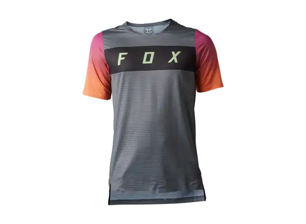 Fox Flexair Arcadia men's jersey short sleeve Pewter