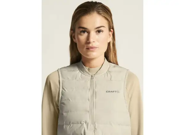 CRAFT SubZ 5 women's running vest beige