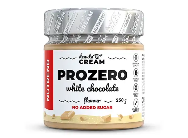 Nutrend Denuts Cream 250 g Prozero White Chocolate