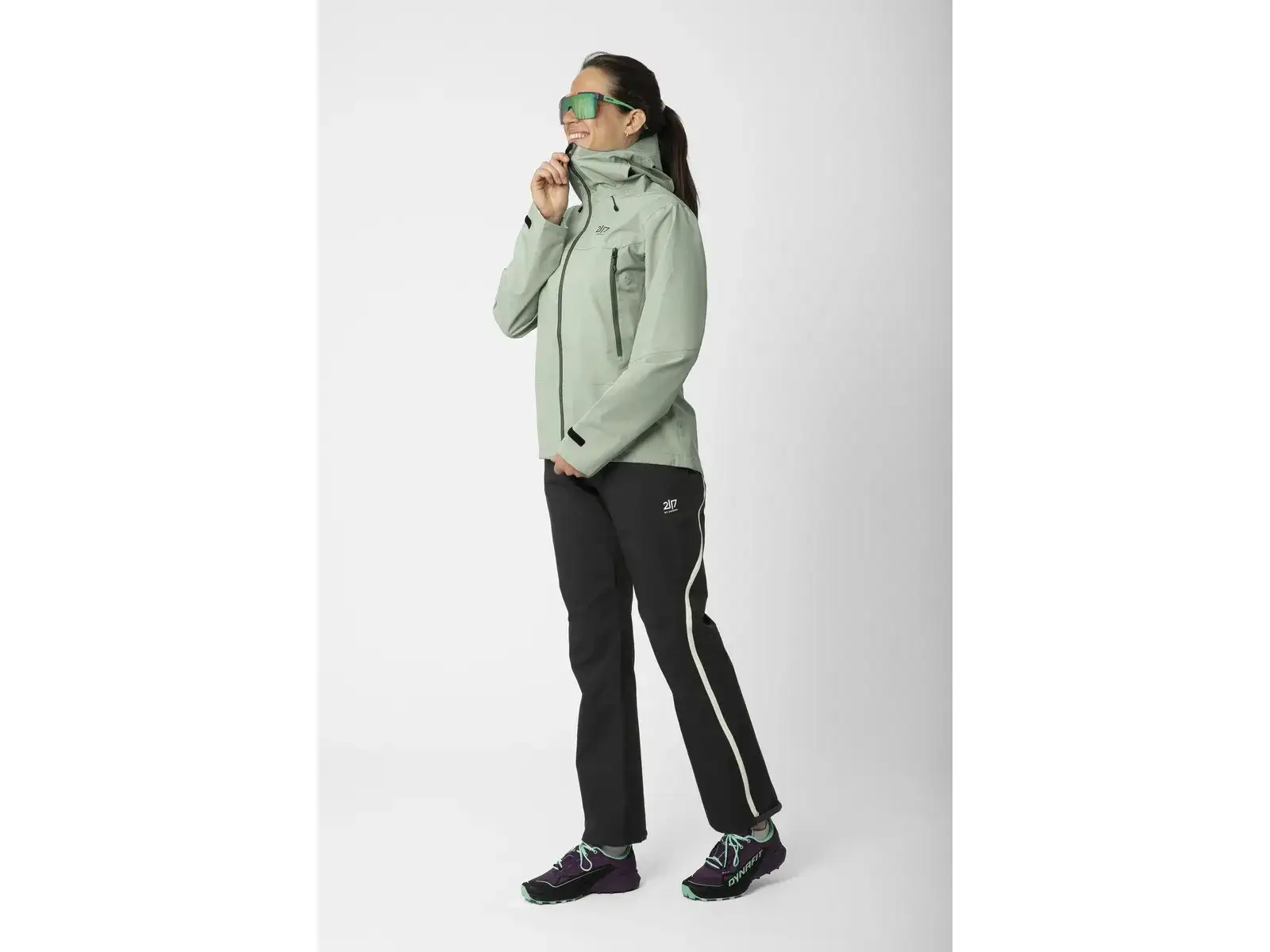 2117 of Sweden Boms women's jacket 3L Vintage Green