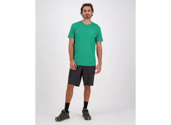 Mons Royale Icon men's short sleeve shirt Pop Green