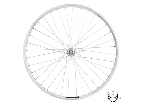 Force Prime 622x21 rear built wheel hub Force 80429