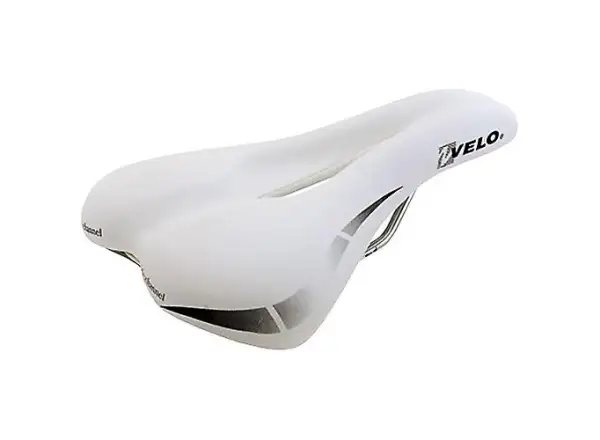 Velo Wide Channel saddle men's (bio:logic) white