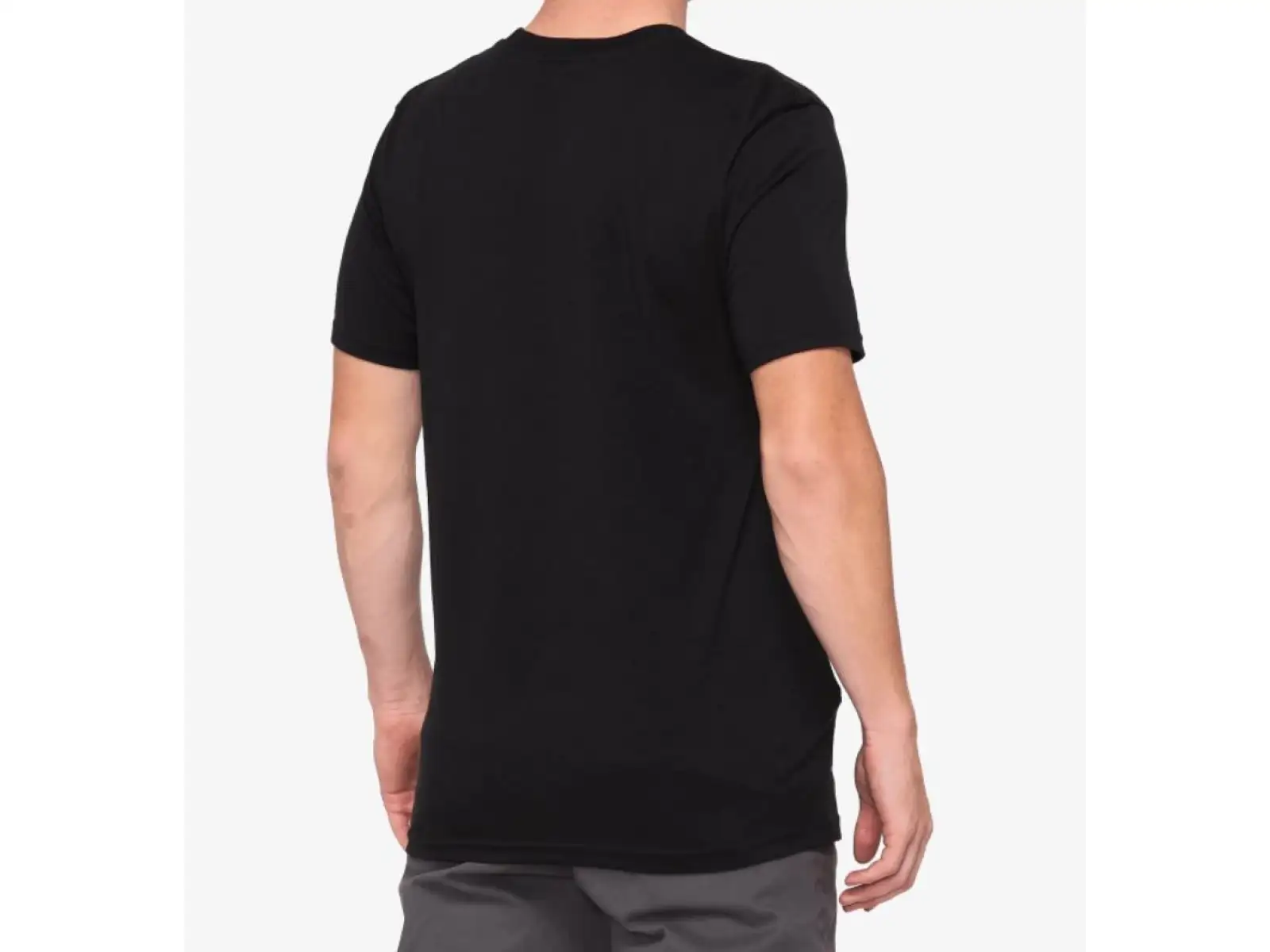 100% Official Short Sleeve T-Shirt Men Black