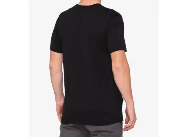 100% Official Short Sleeve T-Shirt Men Black