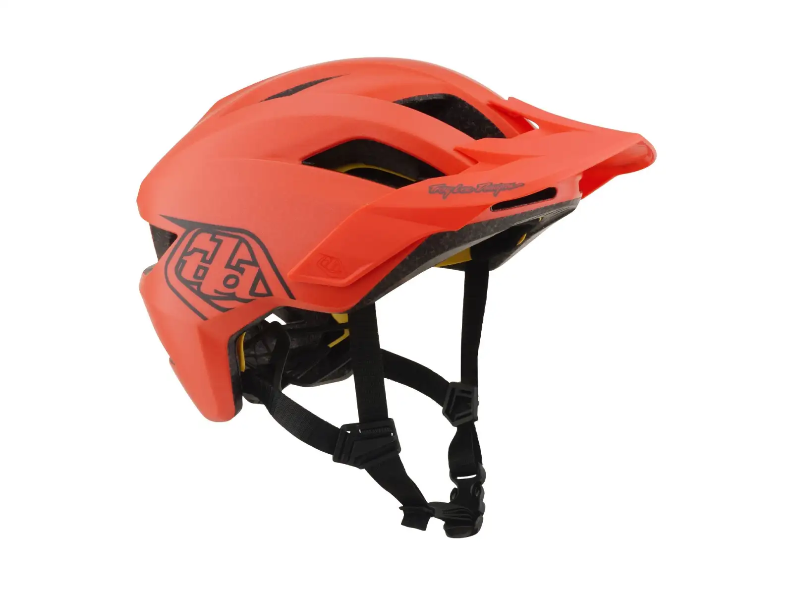 Troy Lee Designs Flowline Mips kids helmet Point Coral/Charcoal