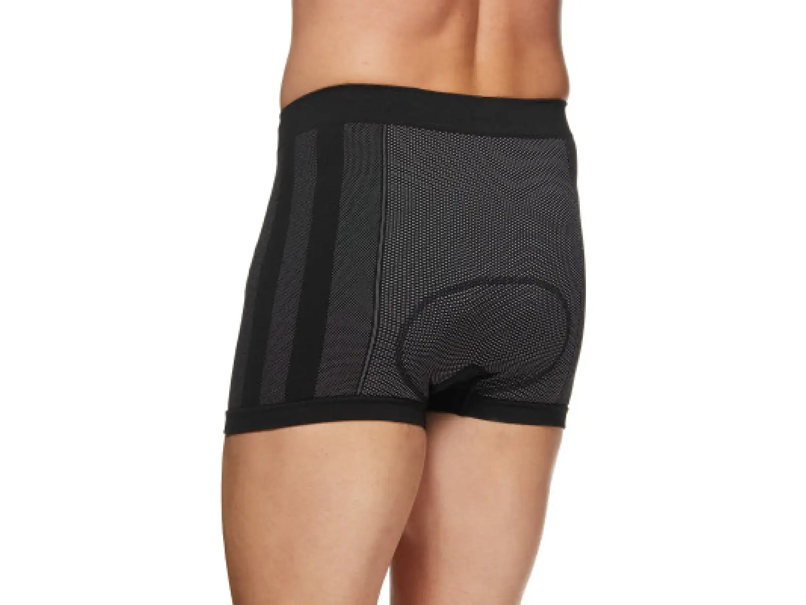 SIXS BOX2 functional boxers with pad carbon black
