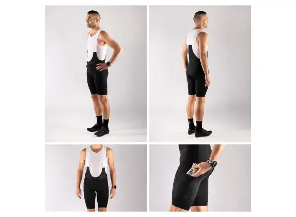 Force F Passion men's bib shorts black