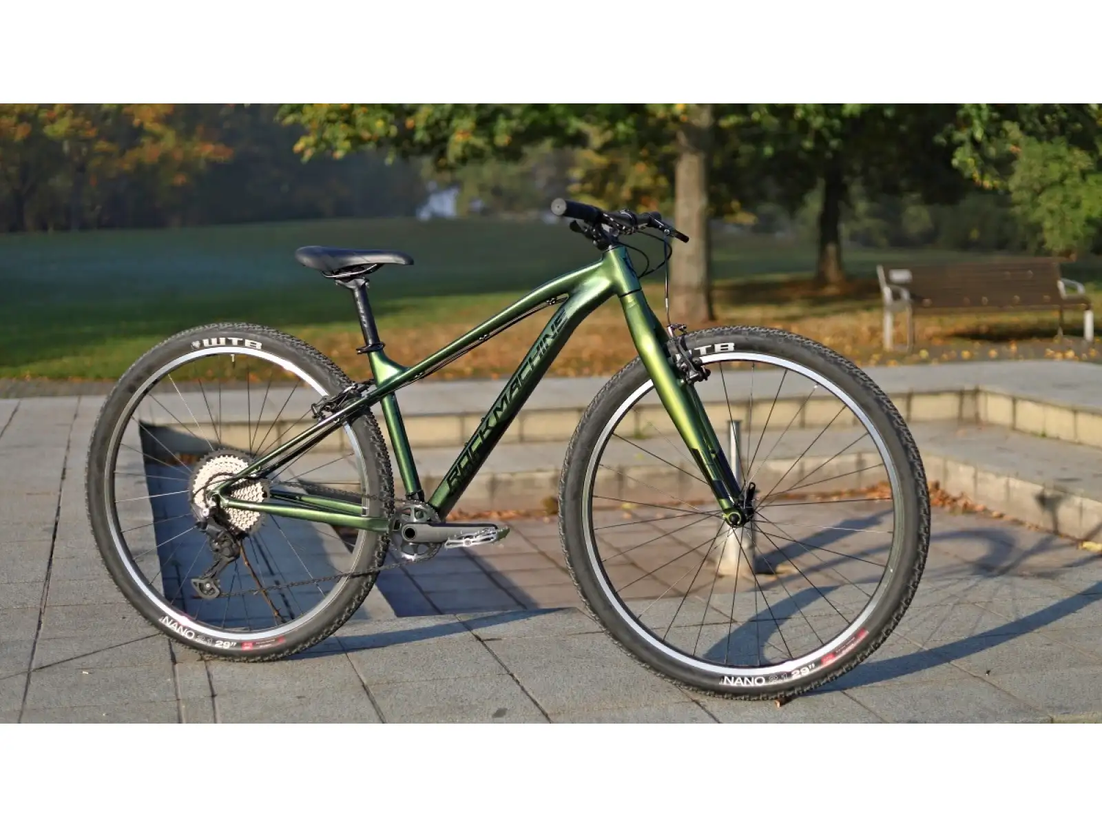 Rock Machine Thunder 29 VB kids bike Khaki/Black SAMPLE