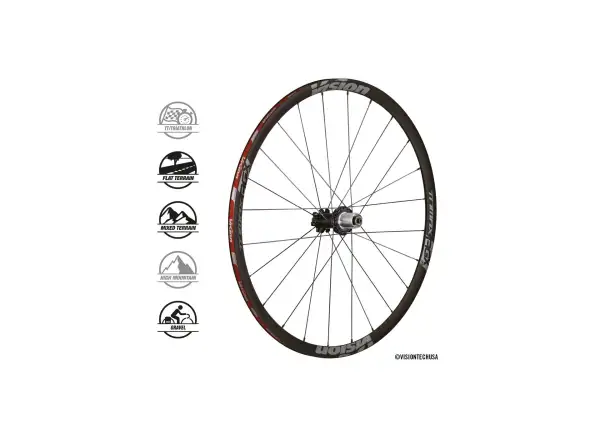 Vision TRIMAX30 AGX i23 DB-CL CH-TL laced wheels XDR