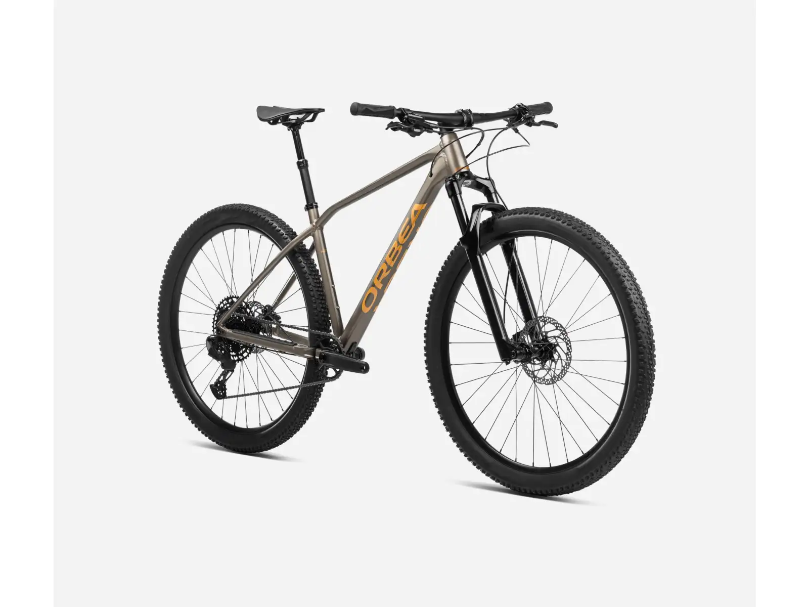 Orbea Alma H20 Mountain Bike Taupe Brown/Mango