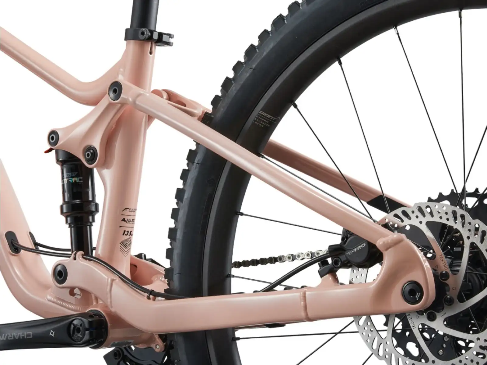 Liv Faith children's full-suspension bike 27.7"/26" Radiant Pink