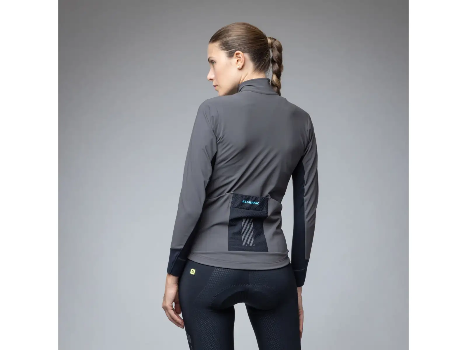 Alé Klimatik K-Tornado women's winter cycling jacket Dark