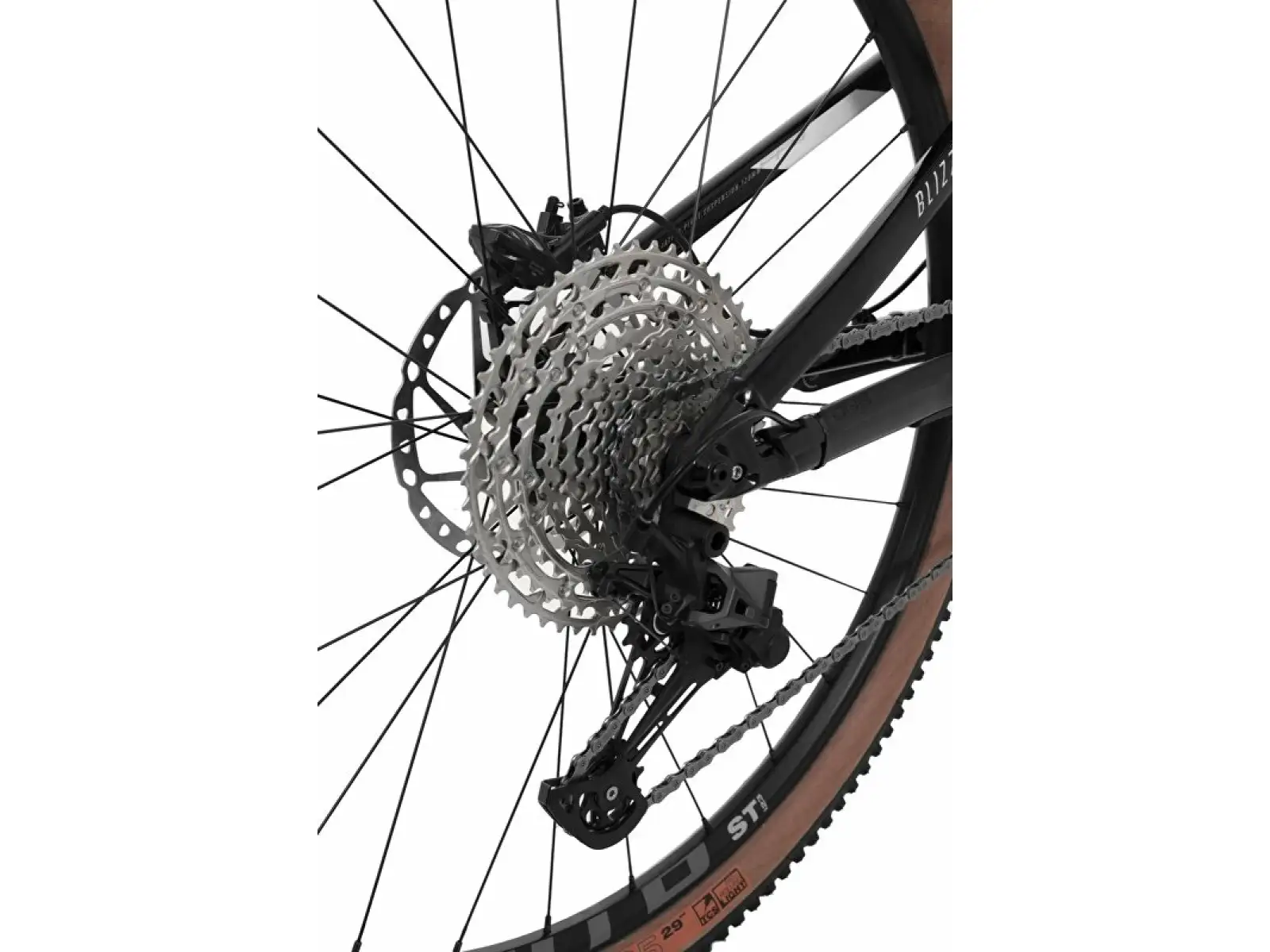 Rock Machine Blizzard XCM 70-29 white/grey full-suspension mountain bike