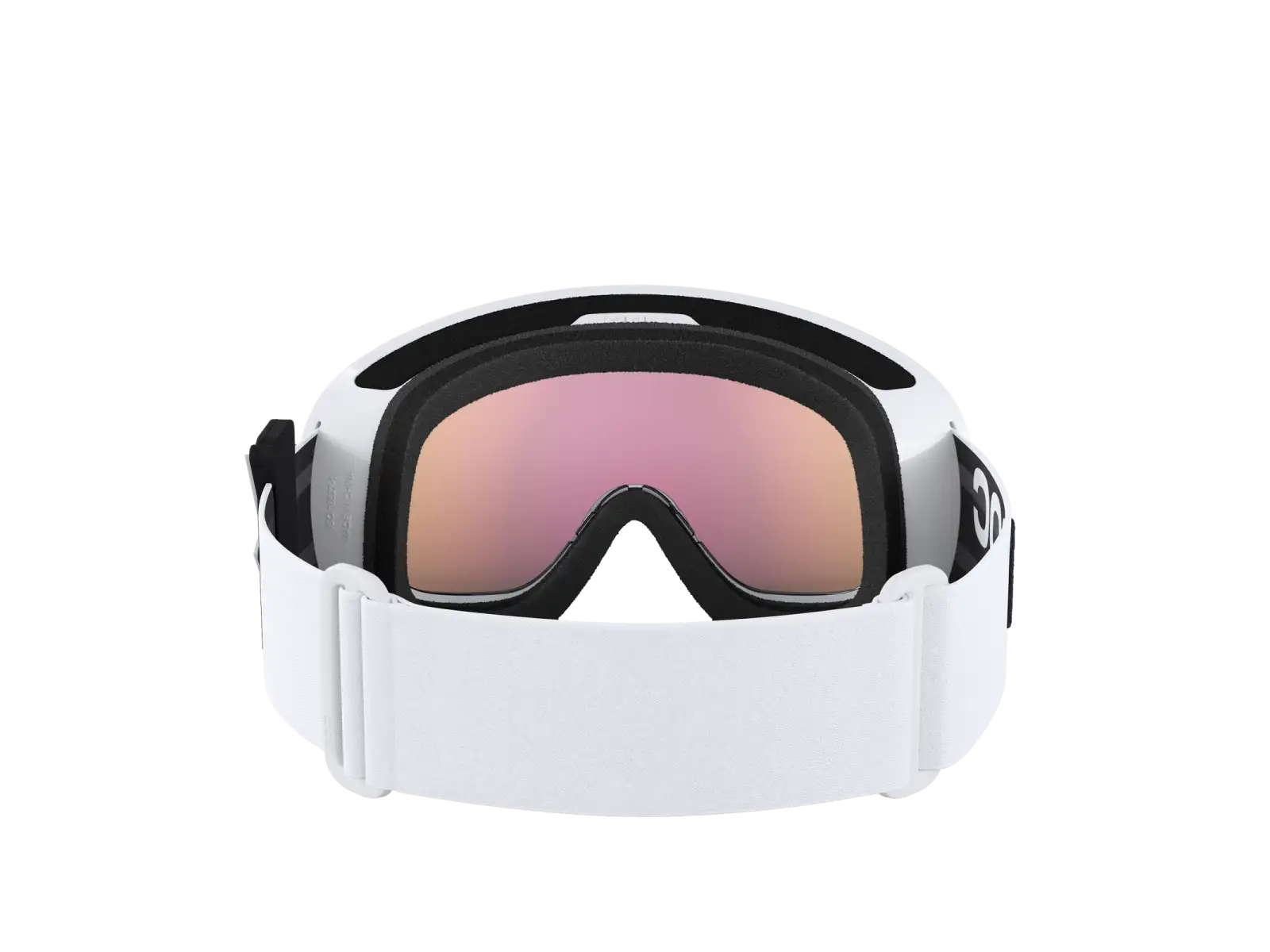 POC Fovea Mid ski goggles Blixten/Partly Sunny Orange