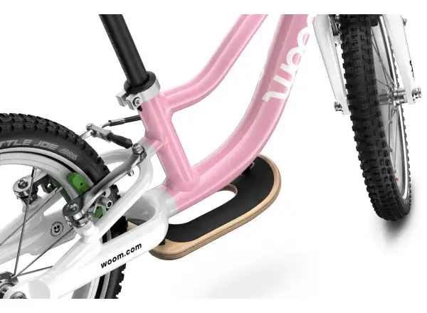 Woom GO 1 Plus children's balance bike 14" color Powder Pink