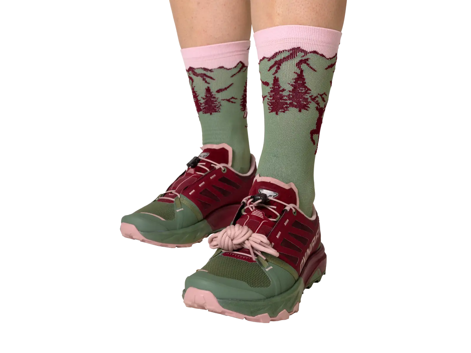 Dynafit Alpine Pro 2 women's running shoes Sage/Burgundy