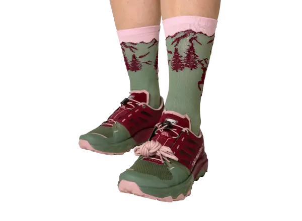 Dynafit Alpine Pro 2 women's running shoes Sage/Burgundy